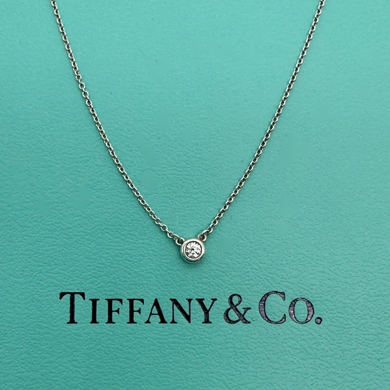 Tiffany & Co Elsa Peretti 0.37 cts I VVS2 Diamonds by the Tiffany & Co Elsa Peretti 0.37 cts I VVS2 Diamonds by the