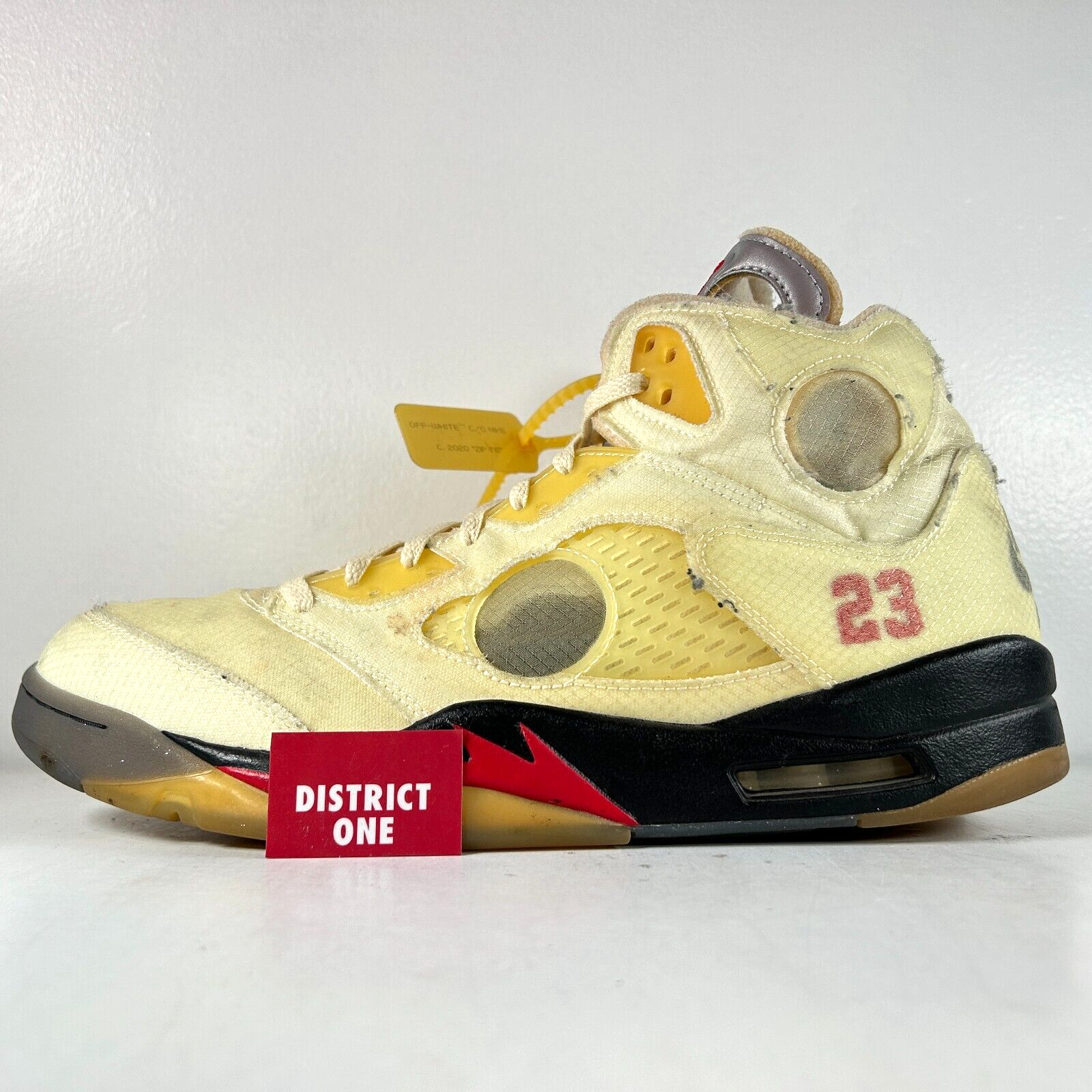 Off White x Air Jordan 5 SP Sail 2020 - Size 14 - DH8565 100