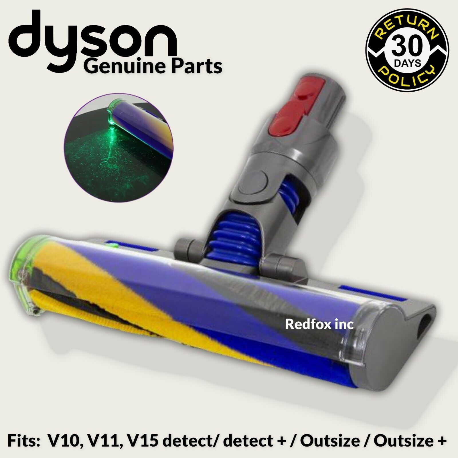 NEW Dyson V15 SV22 Detect Laser Slim Soft Vacuum Cleaner NEW Dyson V15 SV22 Detect Laser Slim Soft Vacuum Cleaner