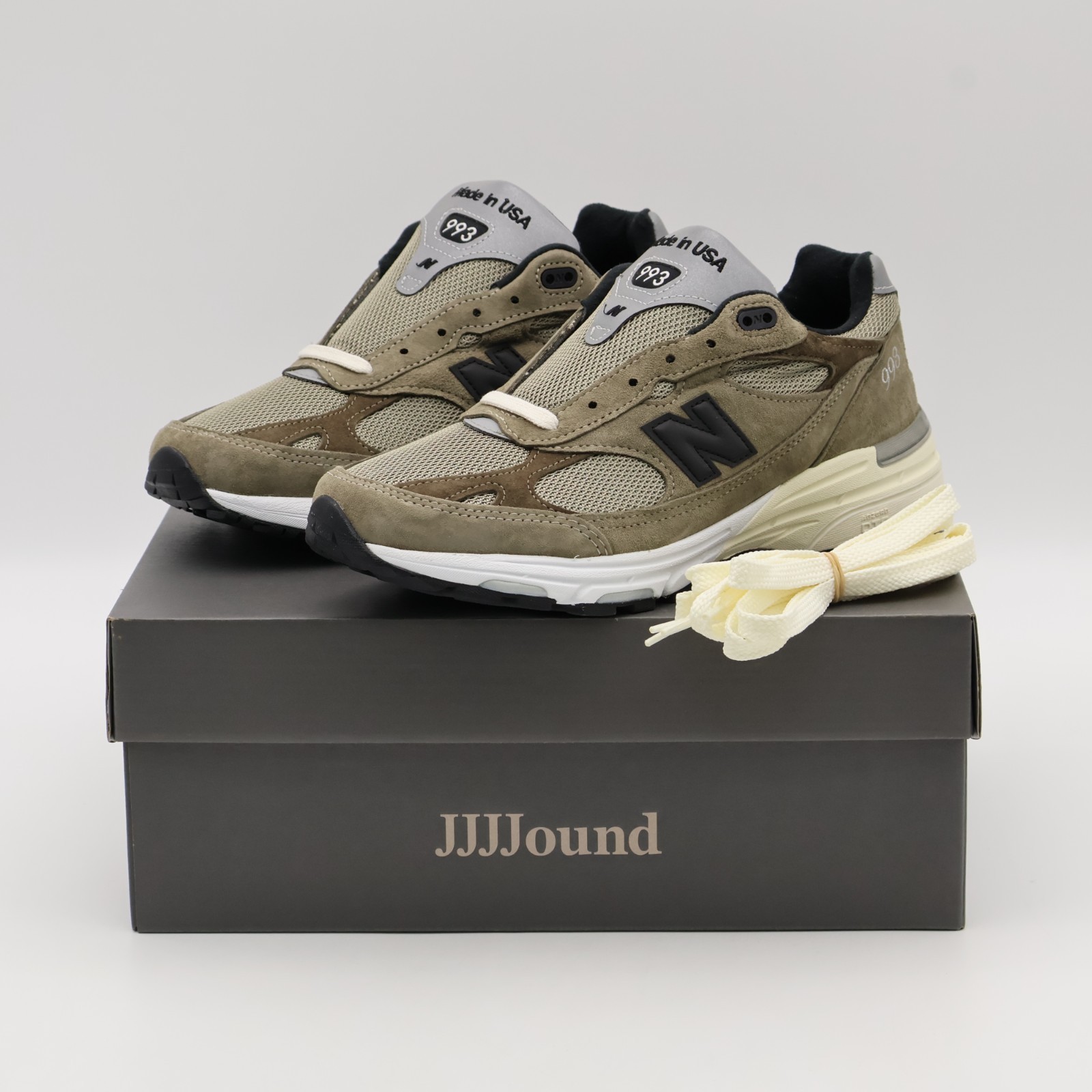 JJJJound × New Balance 993 Mushroom 29 New Balance 993 - Mushroom / White – JJJJound