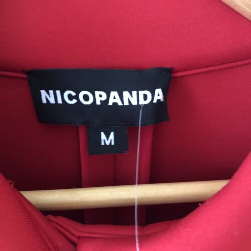 Pre-owned Urban Outfitters Nicopanda Ruffle Jacket (m) Red - Brand With Tags (sold Out) Msrp $800