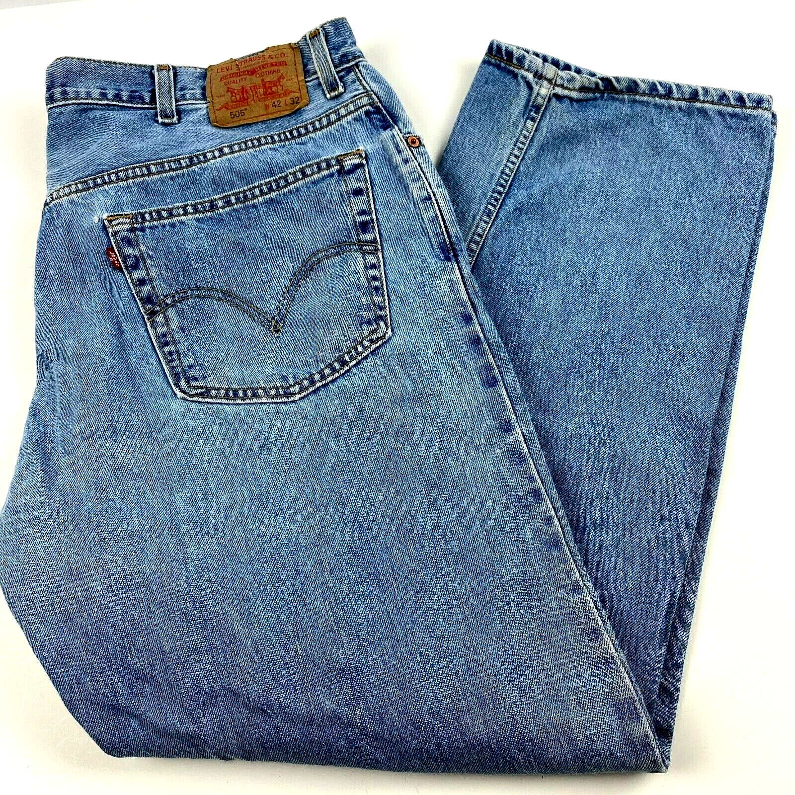 Rare Vintage 70s Levi's 505 0217 Single Stitched Talon 42