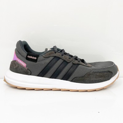 

Adidas Womens Retrorun FY8417 Серые кроссовки для бега Размер 8, Серый, Retrorun