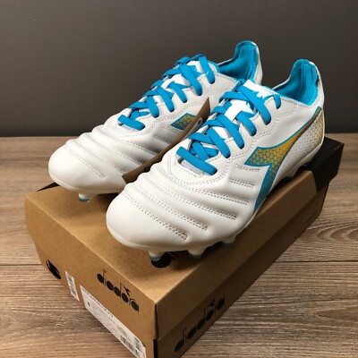 DIADORA WOMENS BRASIL ELITE GR LT W LP12 SOCCER CLEATS SIZE 8 NEW IN BOX $115