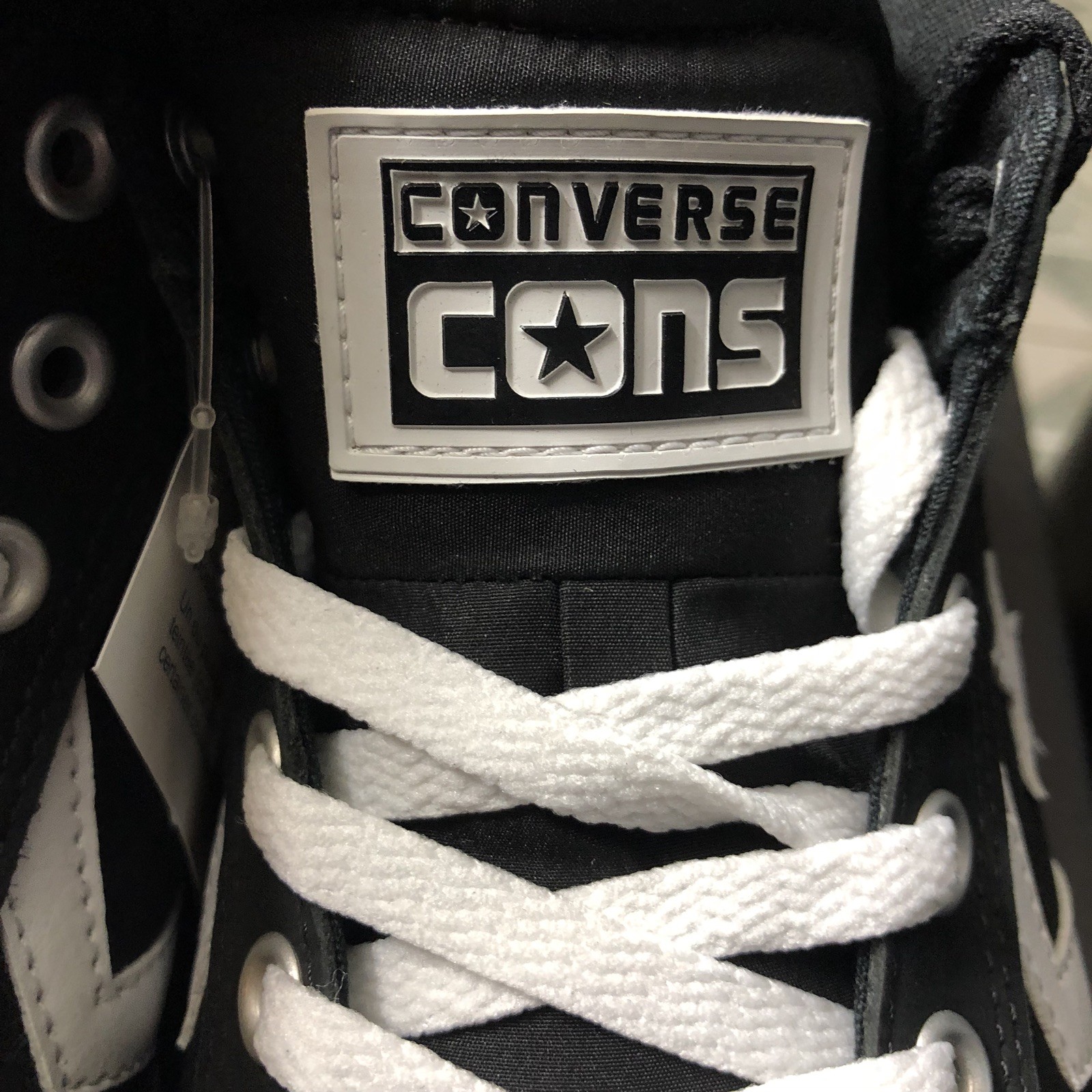 Converse Star Street Mid Black White Sneakers Shoes Size Men 10 Women 12