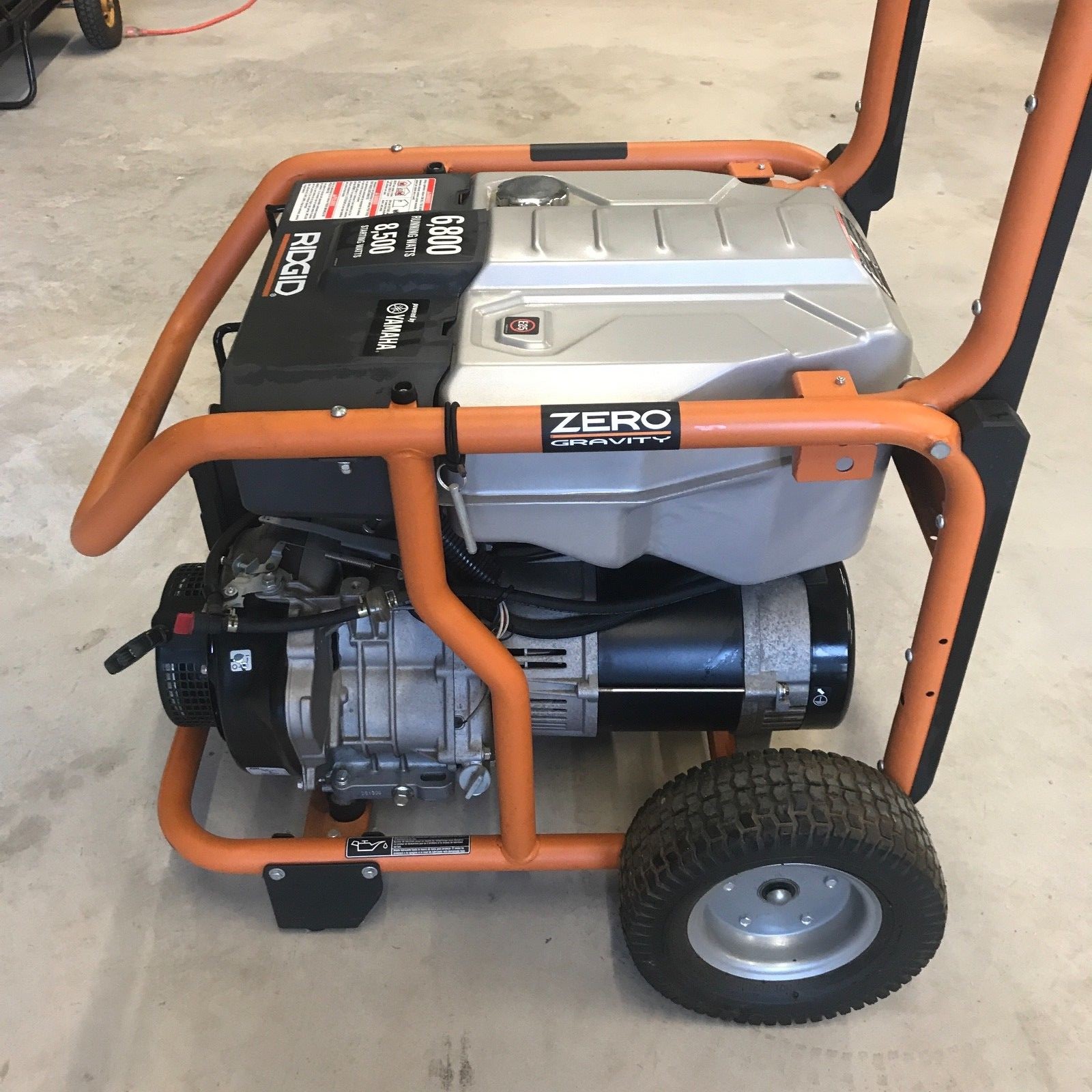 Ridgid Portable generator 6,800 watts never used Gensmart