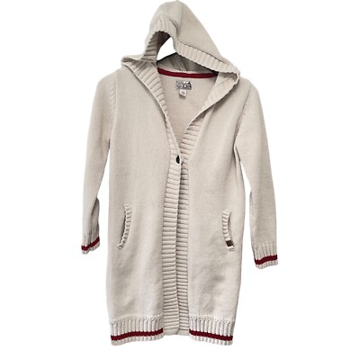 Roots Cabin Shawl Open Cardigan Girls L