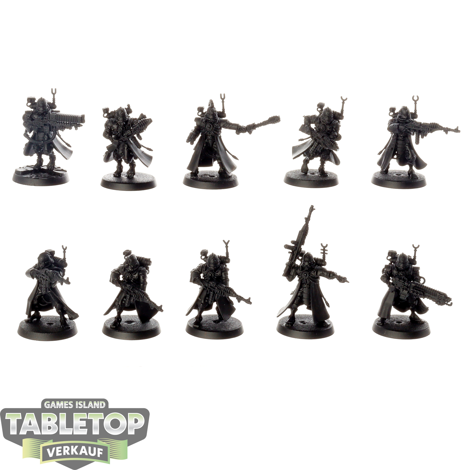 Adeptus Mechanicus - 10x Skitarii Vanguard - grundiert