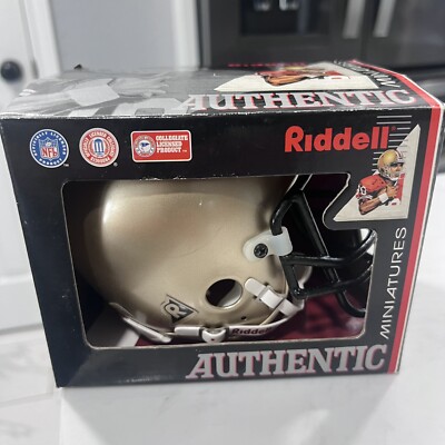 VTG 95 Riddell Limited Edition The Lombard Authentic Mini Helmet (Metal Mask)NOS