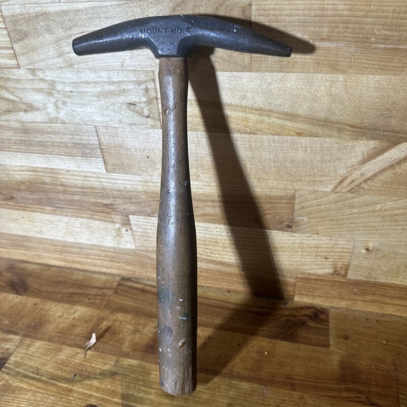 Vintage GW Mount Tack Hammer Upholstery Leather Tool Model No. 4