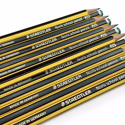 Staedtler Noris School Pencils 121 - Boxed - In Grades HB/B/2B/H/2H