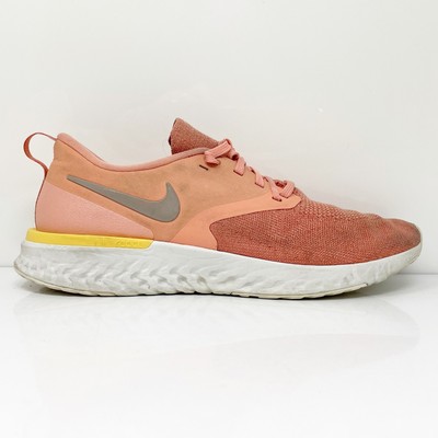

Nike Womens Odyssey React 2 Flyknit AH1016-602 Розовые кроссовки для бега 10.5, Розовый, Odyssey React 2 Flyknit