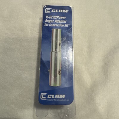Clam K-Drill Power Auger Adapter for Conversion Kit 10737