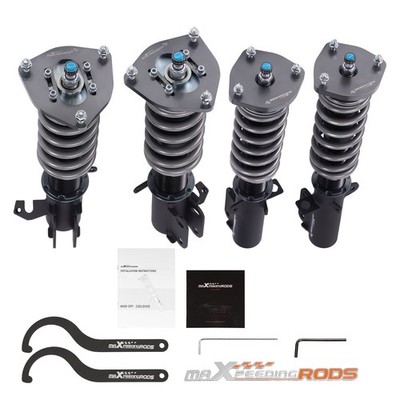 Maxpeedingrods Adjustable COILOVER Struts Fit TOYOTA COROLLA 87-02 AE92 AE111
