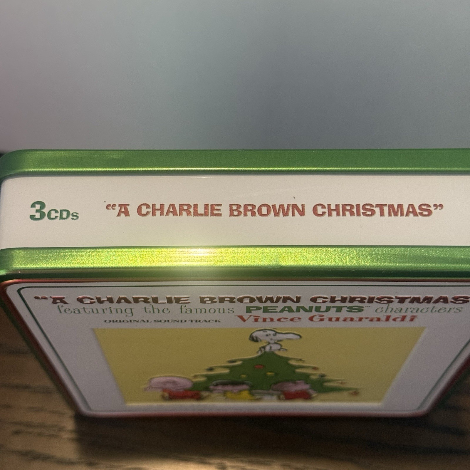 A Charlie Brown Christmas Original Sound Track Vince Guaraldi 3 CDs in CD Tin