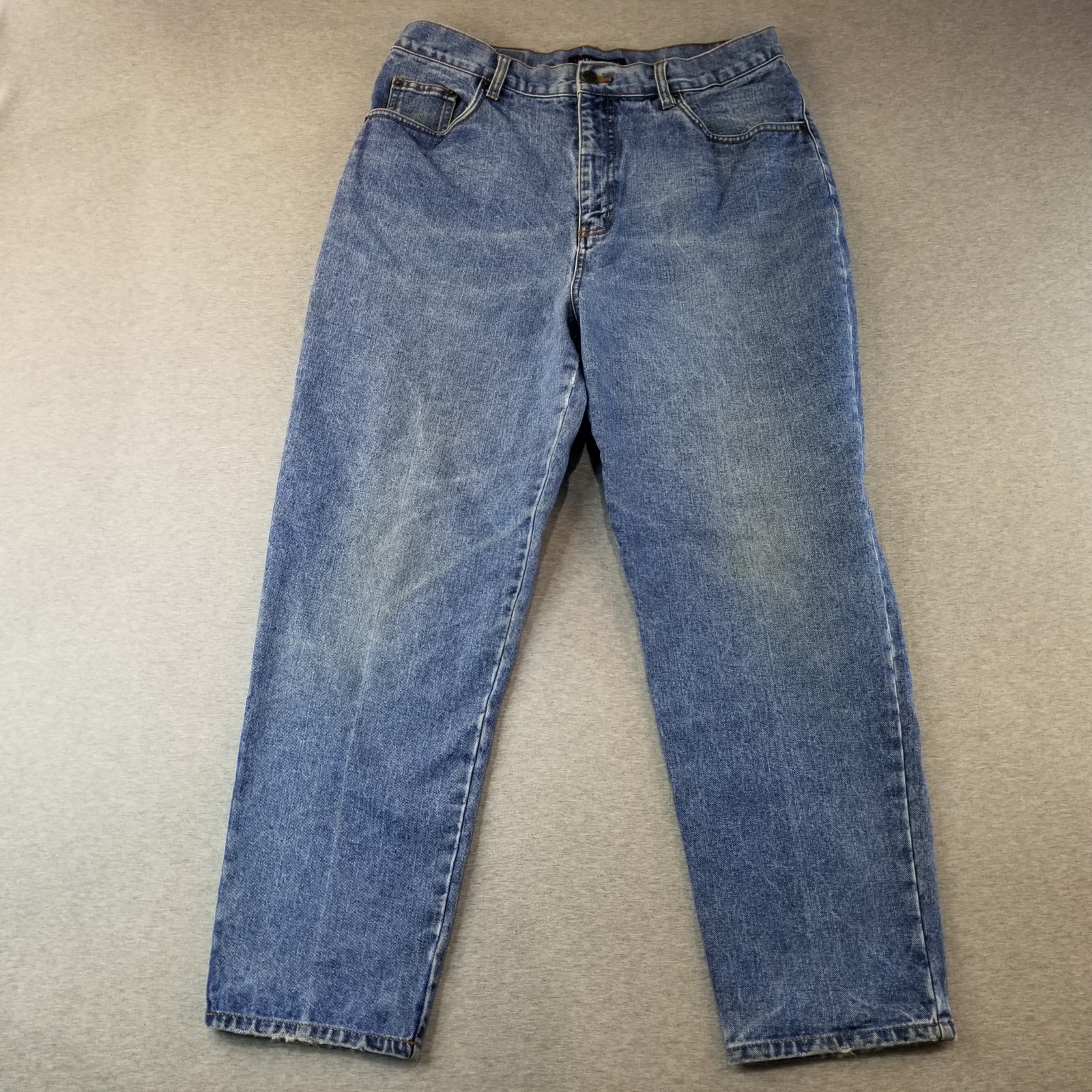 Bill Blass Jeans Women's Sz 14 90s VTG Easy Fit 100%Cotton MedWash Normcore Nice