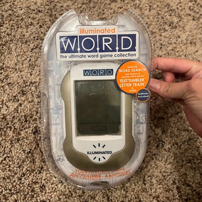 TechnoSource Illuminated W.O.R.D.: The Ultimate Word Game Collection OPEN BOX