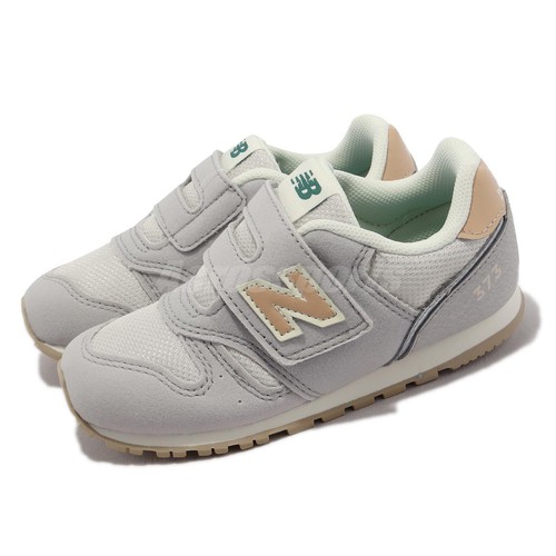 

Повседневная обувь для малышей New Balance 373 с широким серым коричневым ремешком IZ373RI2-W, Серый, 373 Wide
