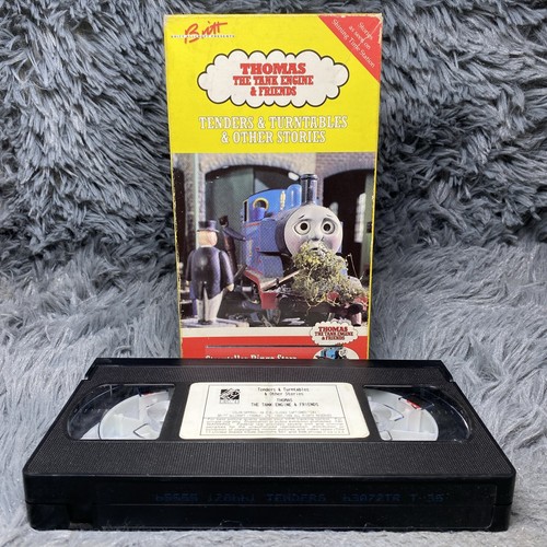 Thomas the Tank Engine Tenders and Turntables VHS Tape 1989