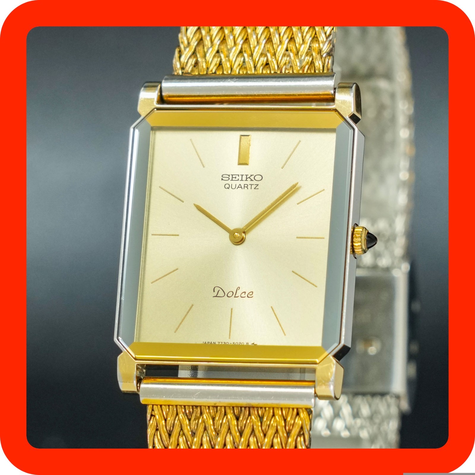 SEIKO セイコー DOLCE ドルチェ 7730-5020 アナログ クォーツ 腕時計