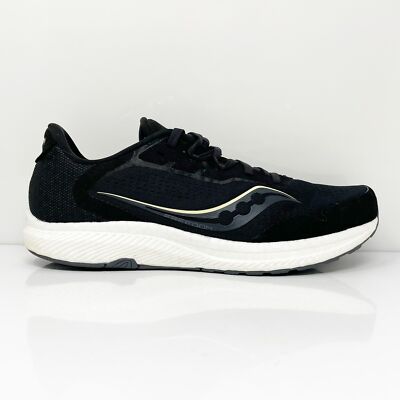 

Saucony Womens Freedom 4 S10617-45 Черные кроссовки для бега, размер 10, Черный, Freedom 4