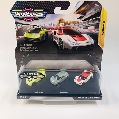 Micro Machines #08 Ultimate Exotics Series 2 Chase Lusitano Senner Quetzal 2020