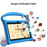 VOLENTEX Kids Tablet 7 inch, Age 3-10, Android 13 PAD for Kids, 32GB ROM Educational Pad, with Shockproof Case for Toddler,Parental Control, Bluetooth, WiFi, Dual Camera (Blue)