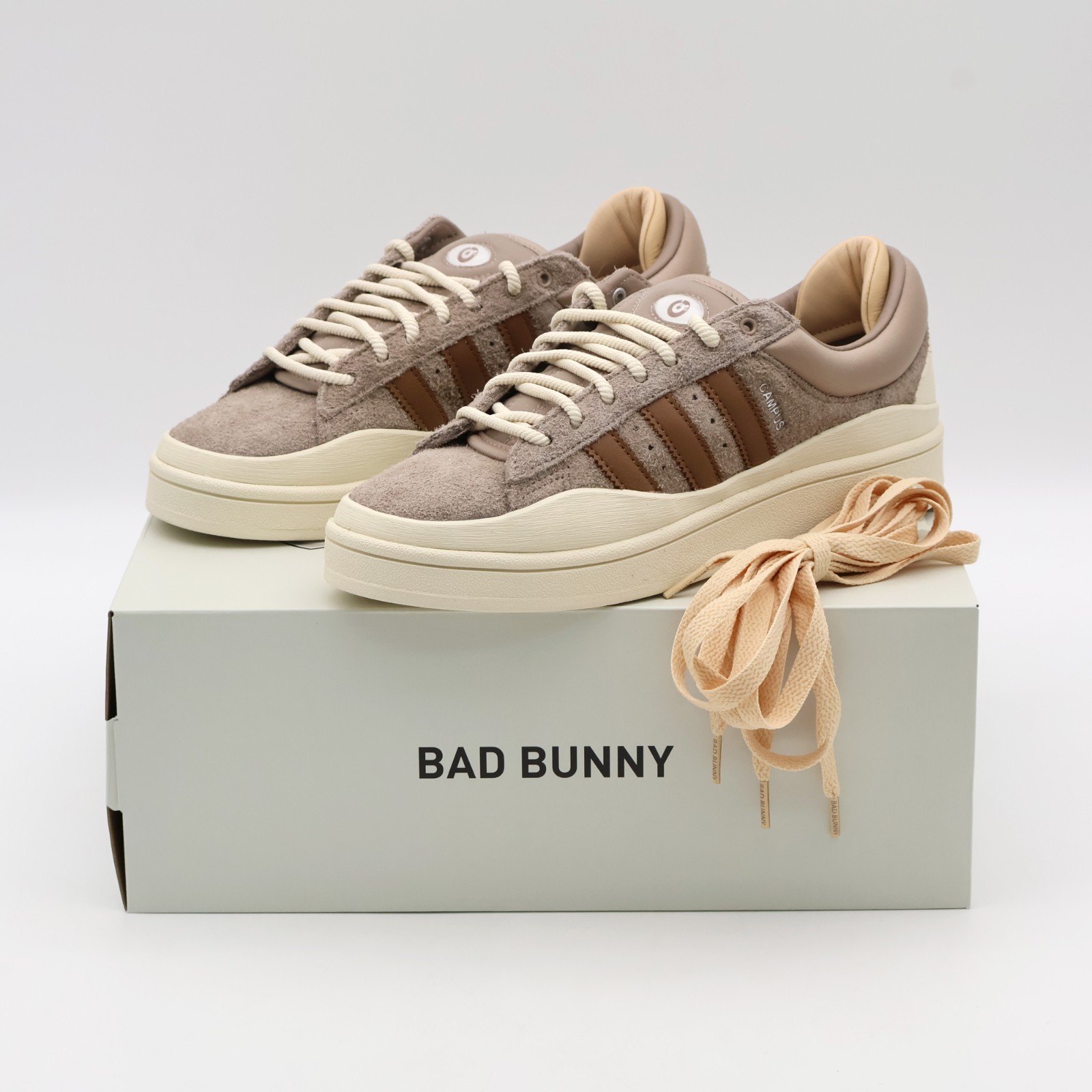 ID2529 Bad Bunny adidas Originals Campus Chalky Brown Sand