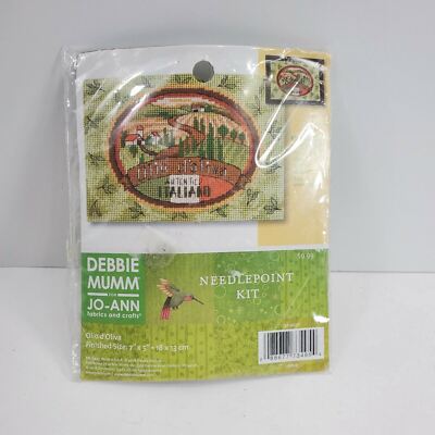 DEBBIE MUMM NEEDLEPOINT KIT ''OLIO D' OLIVA'' New in Package box C6