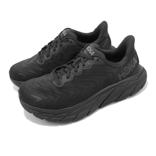 Женские шоссейные кроссовки Hoka Arahi 6 D Wide Black Grey 1123197-BBLC