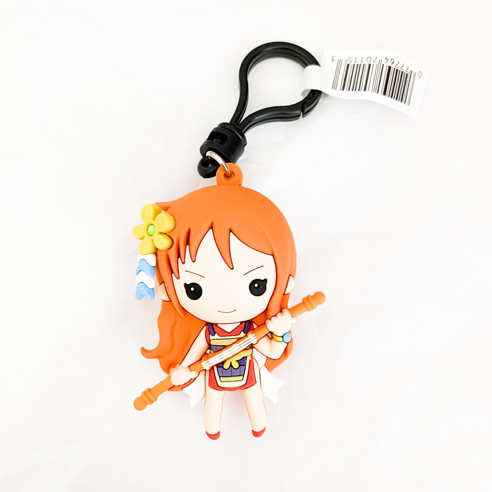 【BLACKPURPLE】24FW★ Nami Chain Keyring Monogram - One Piece - Series 2 - Nami Bag Clip Keychain | eBay