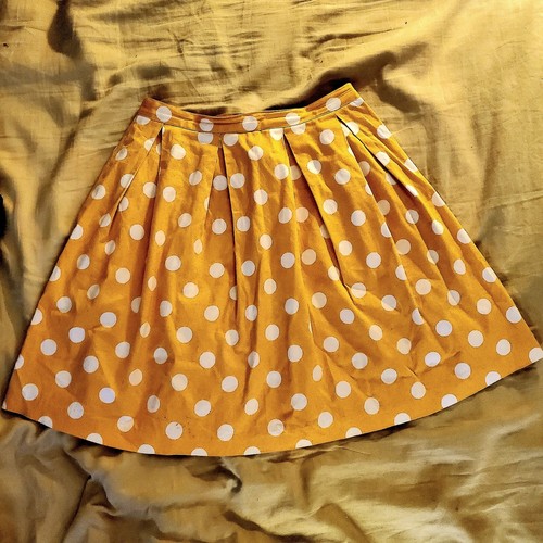 ミニスカート Moschino Ballpoint Pen Polka Dots Pleated Skirt Moschino 