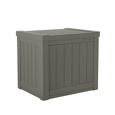 Suncast 22-Gallon Small Deck Box - Lightweight Resin Indoor/Outdoor Storage