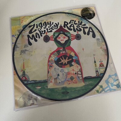 New Ziggy Marley    Fly Rasta Vinyl LP Album Picture Disc 2014 Tuff Gong