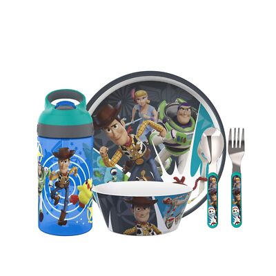 - Toy Story 4, Plate, Bowl, Water Bot...