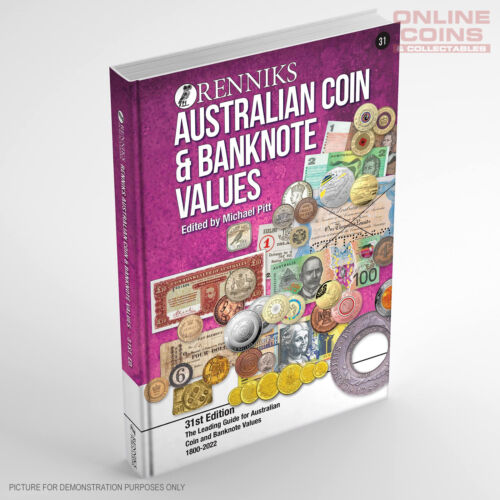 Renniks Australian Coin & Banknote Values 31st Edition - Softcover