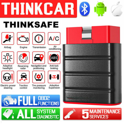 ThinkCar Thinksafe OBD2 Scanner Bluetooth Full System Scan Car Diagnostic Tool