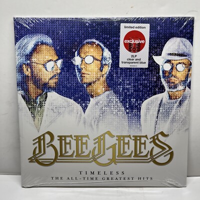 Bee Gees: Timeless The All-Time Greatest Hits (Clear & Blue Vinyl) - Brand New