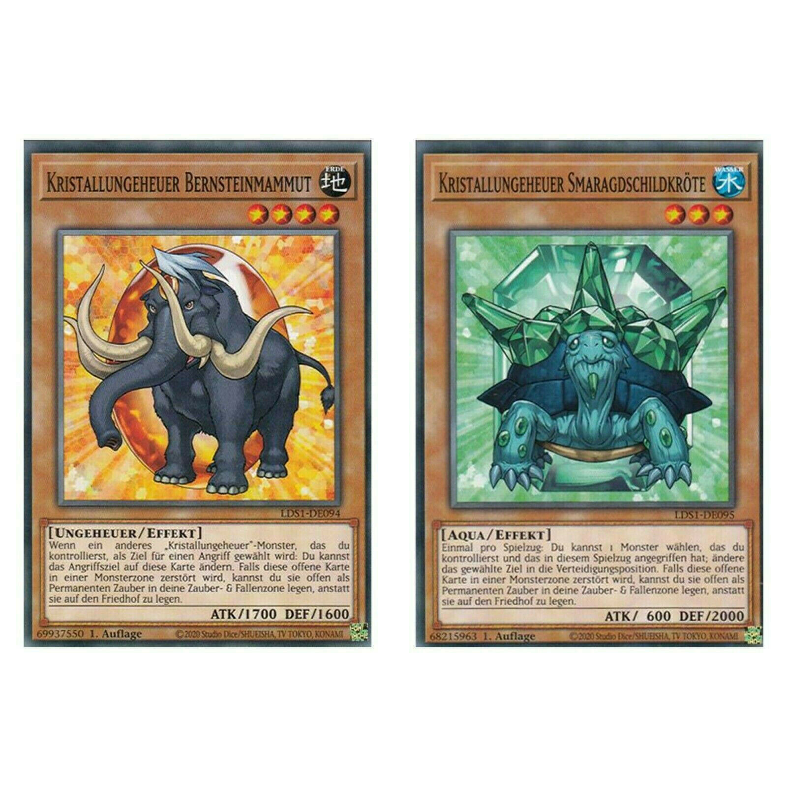 Kristallungeheuer Deck Set - 66 Karten - Jesse Anderson Yu-Gi-Oh Common