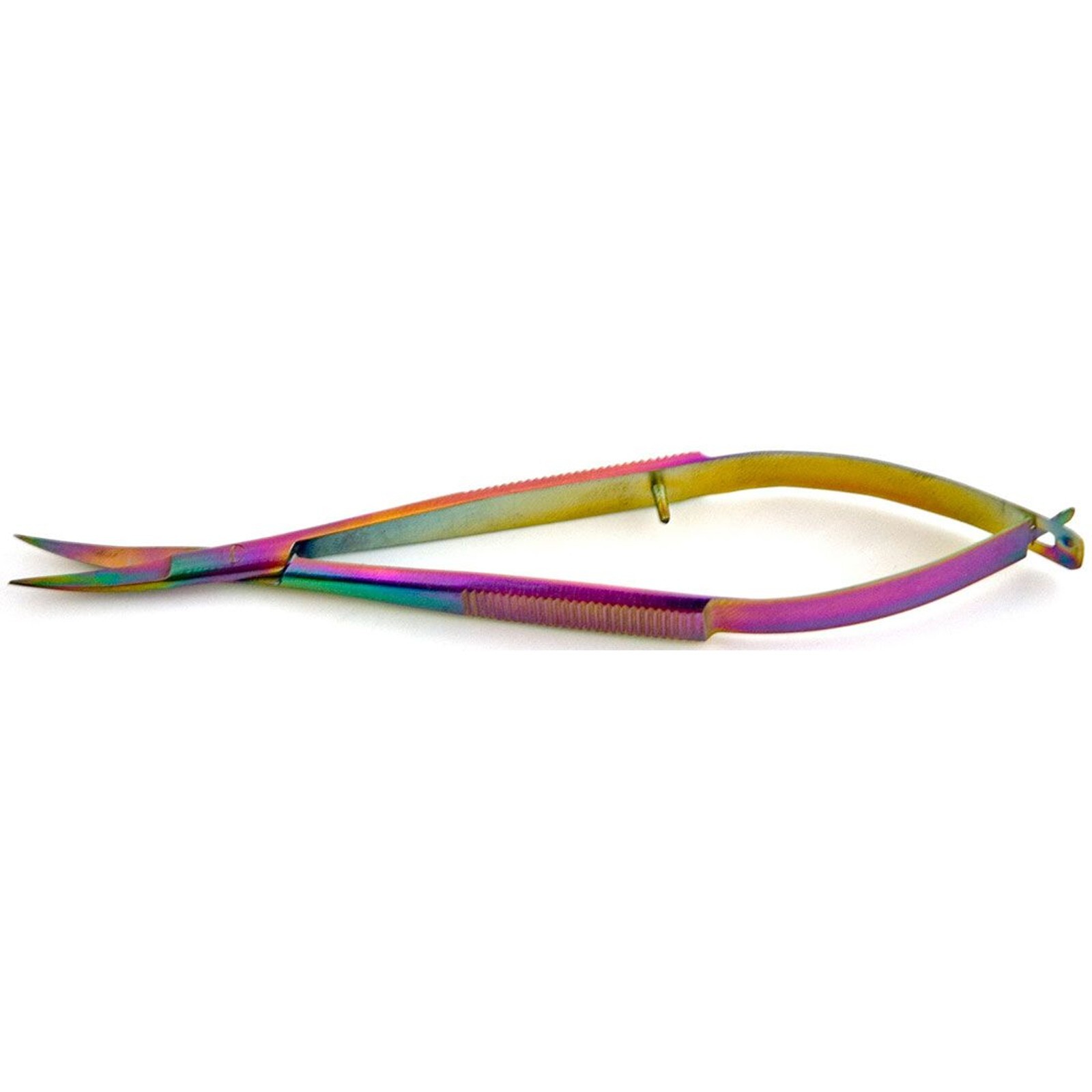 Creative Notions 4-3/4 Inch Easy Squeeze Curved Scissors