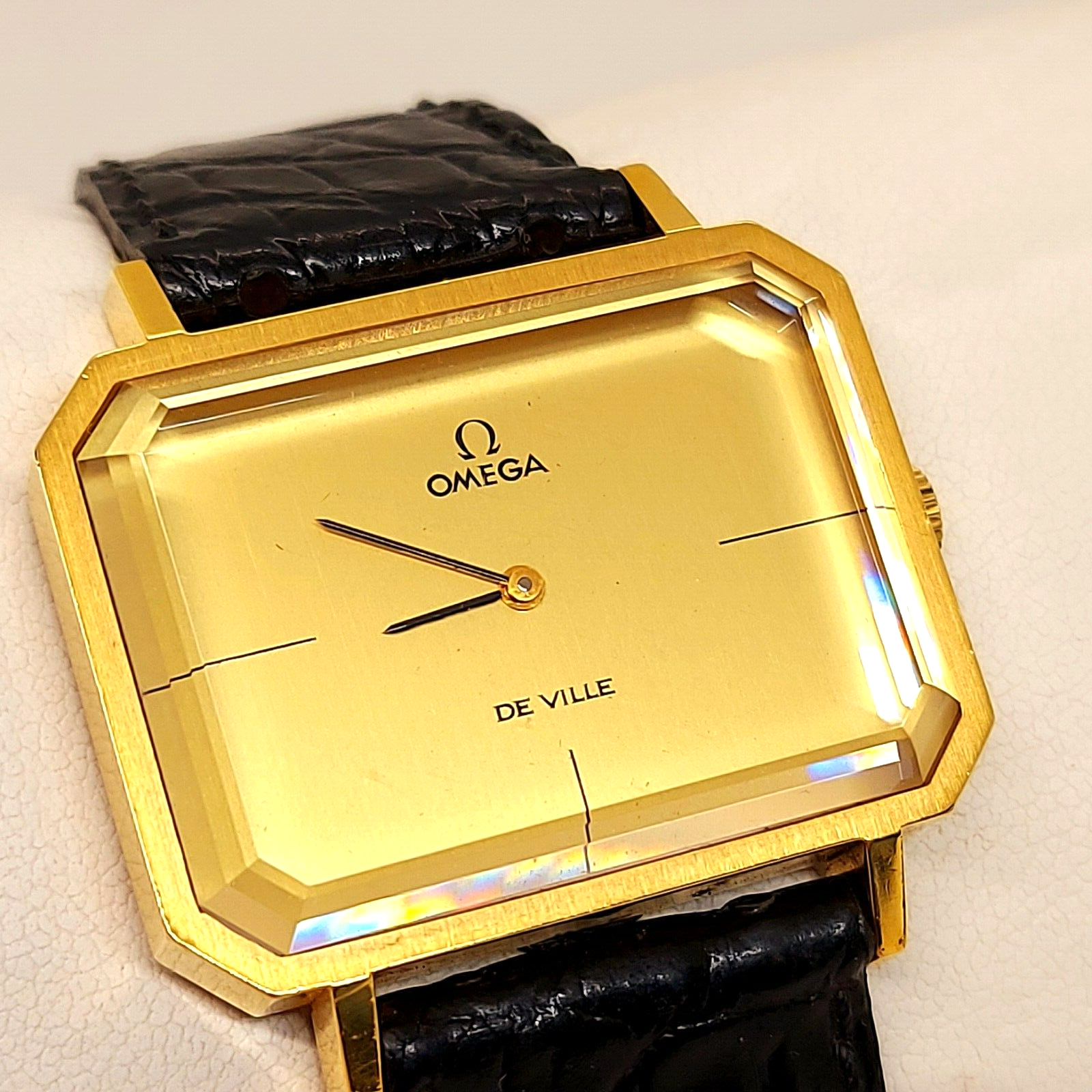 OMEGA】オメガデビル☆ジャンク 57-81 OMEGA 腕時計 VILLE (オメガ