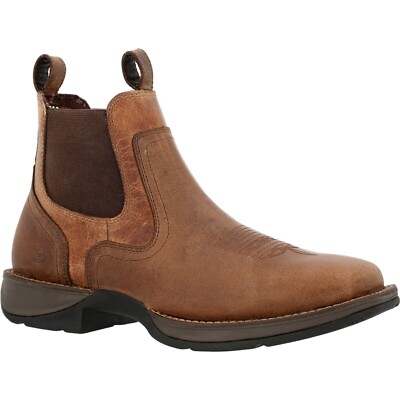 DURANGO RED DIRTCHELSEA REBEL SQUARE-TOE WESTERN BOOT-M DDB0460