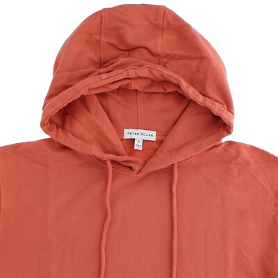 Peter Millar Mens Lava Wash Hoodie Sweatshirt Pullover Modal Brushed Jersey $140