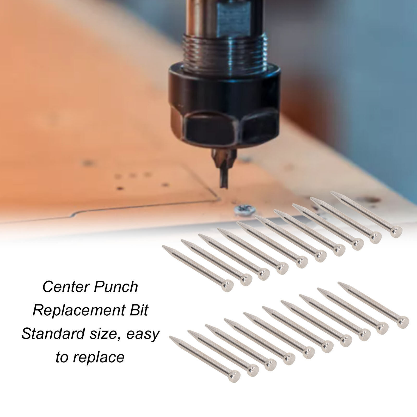 20PCS Cente Dilling Tips, Alloy Steel Hole Punch Heads