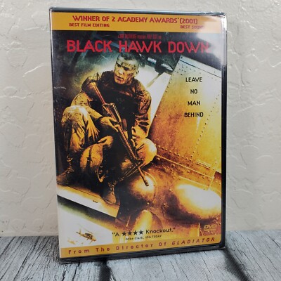 Black Hawk Down DVD 2002 Wide Screen Edition Movie Josh Hartnett New Sealed