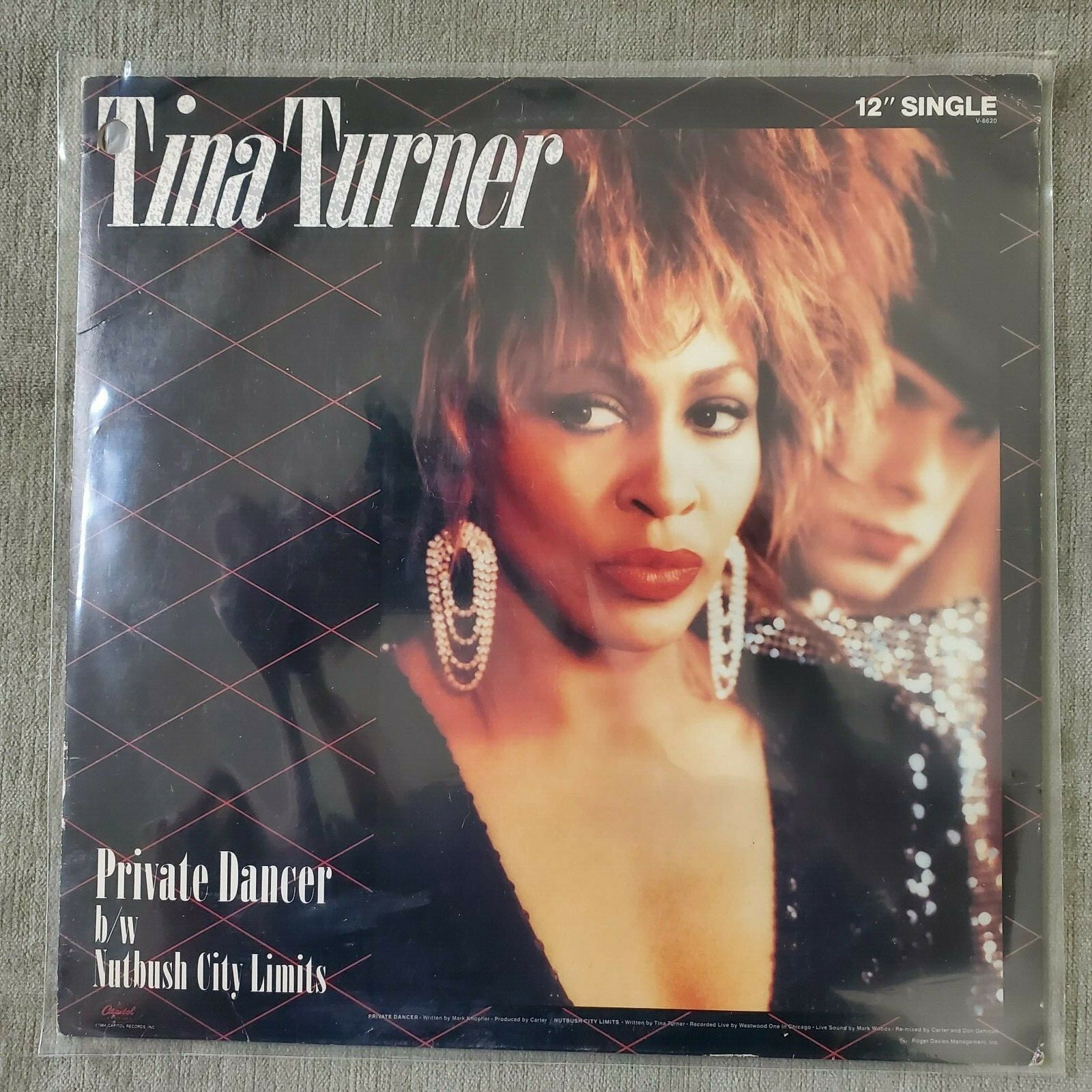 Tina Turner Private Dancerレコード Tina Turner – Private Dancer, 12