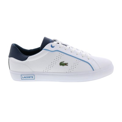 

Lacoste Powercourt 2.0 222 1 Мужские Белые Кожаные Кроссовки Lifestyle Обувь, Белый, Lacoste Powercourt 2.0 222 1