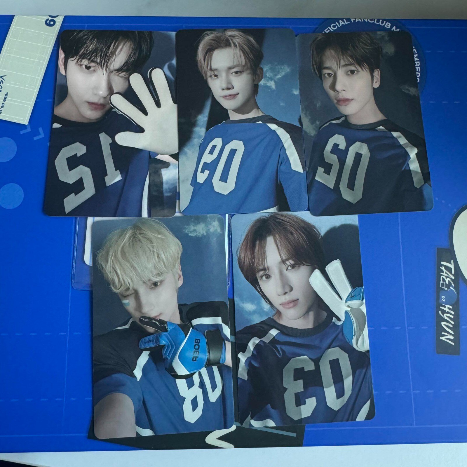 TXT membership FC アンケ一ト2024 当選 トレカ 5枚セット TXT FC