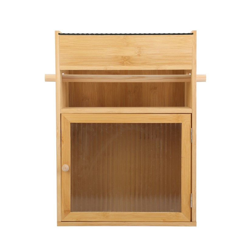Bathroom Toilet Paper Storage Organizer Stand Corner Cabinet Paper Towel Holder