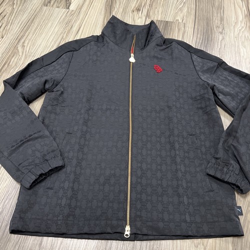 Puma x Dapper Dan T7 Zip Track Jacket Black Casual Mens